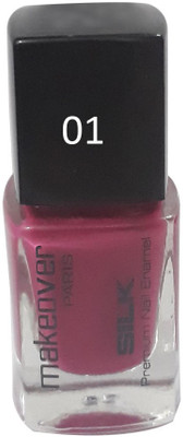 Makeover Professional Nail Paint Glistning Magenta-01 Glistning Magenta-01