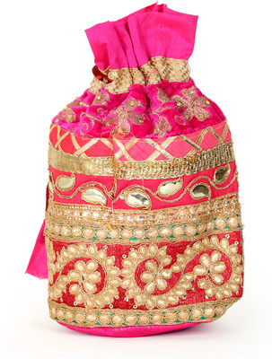 SUVASANA Jaipur Women Handmade Festive Multicolor Wedding Gift Potli Potli(Multicolor)
SUVASANA Jaipur Women Handmade Festive Multicolor Wedding Gift Potli Potli(Multicolor)