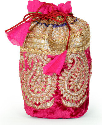 SUVASANA Jaipur Women Handmade Festive Multicolor Wedding Gift Potli Potli(Multicolor)
SUVASANA Jaipur Women Handmade Festive Multicolor Wedding Gift Potli Potli(Multicolor)
