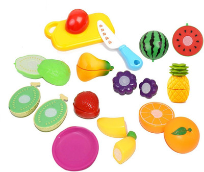 BestDealz4u Realistic Sliceable 15 Pcs Fruits Cutting Play Toy Set, Can Be Cut in 2 Parts
BestDealz4u Realistic Sliceable 15 Pcs Fruits Cutting Play Toy Set, Can Be Cut in 2 Parts