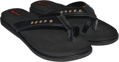 Healthline Women Black Flats