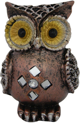 Divya Mnatra Feng Shui Owl Showpiece Home Decor for Weath And Protection Decorative Showpiece - 7 cm(Polyresin, Brown)
Divya Mnatra Feng Shui Owl Showpiece Home Decor for Weath And Protection Decorative Showpiece - 7 cm(Polyresin, Brown)