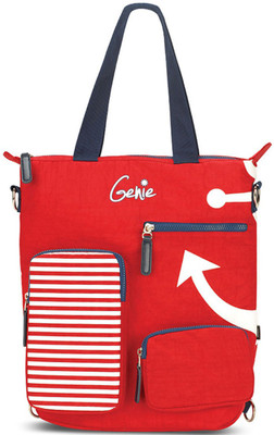 Genie Girls Casual Red Nylon Hand-held Bag