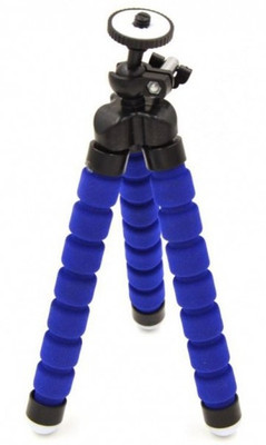 Techlife Solutions Flexible Medium Size Tripod Stand For DSLR & Digital Cameras & Mobile Phones - 25cm Height - with Universal Mobile Holder Tripod(Blue, Supports Up to 1000 g)
Techlife Solutions Flexible Medium Size Tripod Stand For DSLR & Digital Cameras & Mobile Phones - 25cm Height - with Universal Mobile Holder Tripod(Blue, Supports Up to 1000 g)
