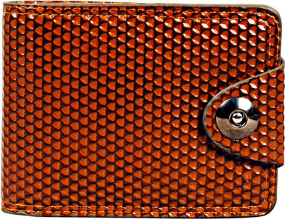 BLACKBUG Men Tan Artificial Leather Wallet(14 Card Slots)