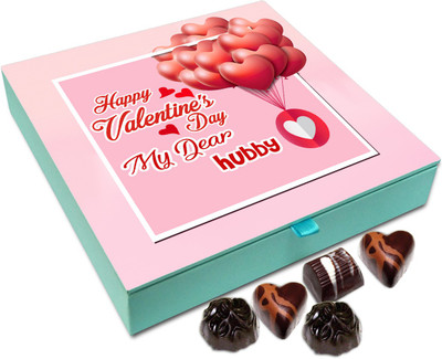 Chocholik Valentines Day Gift Box - Happy Valentines Day My Dear Hubby Chocolate Box - 9pc Truffles(108 g)
Chocholik Valentines Day Gift Box - Happy Valentines Day My Dear Hubby Chocolate Box - 9pc Truffles(108 g)