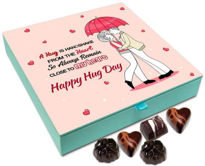 Chocholik Hug Day Gift Box - A Hug Is Handshake From The Heart Chocolate Box - 9pc Truffles(108 g)
Chocholik Hug Day Gift Box - A Hug Is Handshake From The Heart Chocolate Box - 9pc Truffles(108 g)
