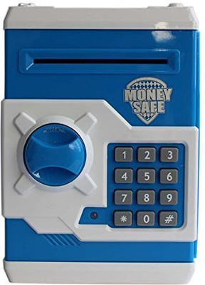 choice for toys Money Bank With Smart Electronic Lock Money (1 Pcs) Coin Bank(Blue)