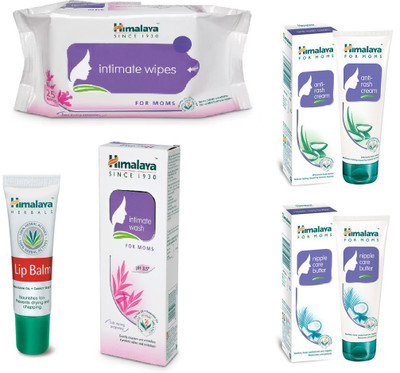 Himalaya Intimate Wipes, Lip Balm, Intimate Wash, Anti Rash Cream, Nipple Care Butter(Set of 5)
Himalaya Intimate Wipes, Lip Balm, Intimate Wash, Anti Rash Cream, Nipple Care Butter(Set of 5)
