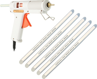 Upkaran Multi Watt - Adjustable Multi Temperature 150 Watt GG150W 220V Electronic Glue Gun with 5 Bonding Glue Sticks For High-Tech Quick Repairs Adjustable Temperature Corded Glue Gun(11 mm)
Upkaran Multi Watt - Adjustable Multi Temperature 150 Watt GG150W 220V Electronic Glue Gun with 5 Bonding Glue Sticks For High-Tech Quick Repairs Adjustable Temperature Corded Glue Gun(11 mm)