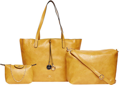 Diana Korr Hand-held Bag(Yellow)