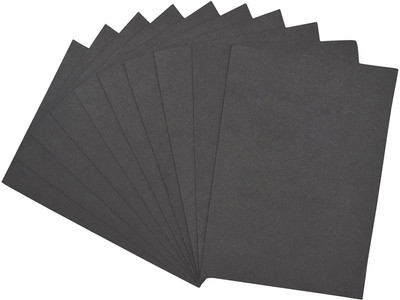 Paraspapermart 75 GSm Black Paper/Black Chart paper pack of 100 Sheets Unruled A4 A4 paper(Set of 1, Black)
Paraspapermart 75 GSm Black Paper/Black Chart paper pack of 100 Sheets Unruled A4 A4 paper(Set of 1, Black)