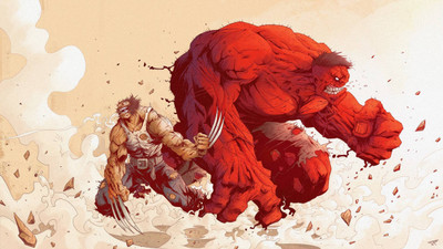 Akhuratha Wolverine Vrs Hulk Fine Quality Wall Poster Paper Print(12 inch X 18 inch, Rolled)
Akhuratha Wolverine Vrs Hulk Fine Quality Wall Poster Paper Print(12 inch X 18 inch, Rolled)