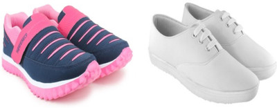 STEEMO Women's Combo Sports Shoes and Denim Casual Shoes( Running Shoes, Training & Gym Shoes, Walking Shoes) Casuals For Women(Blue, White
STEEMO Women's Combo Sports Shoes and Denim Casual Shoes( Running Shoes, Training & Gym Shoes, Walking Shoes) Casuals For Women(Blue, White