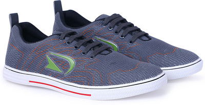 John Sumi Casual Grey Shoes Casuals For Men(Grey