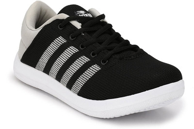 ADDOXY Men's Running Shoes Walking Shoes For Men(Black, Off White, Bk gry