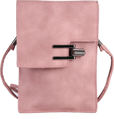 Hawai Girls Casual Pink PU Sling Bag