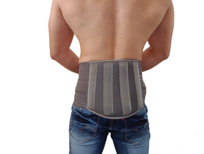 Relex-on Lumbar Sacral (L.S.) Belt Contoured Spinal Brace Back Support (XL, Grey)
Relex-on Lumbar Sacral (L.S.) Belt Contoured Spinal Brace Back Support (XL, Grey)