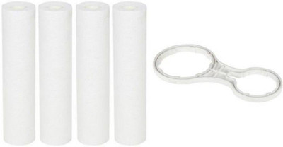 Toyam pure Spun Filter With Spanner Filter - Pack Of 4 Solid Filter Cartridge For Water Purifier (5, Pack of 5) Solid Filter Cartridge(0.5, Pack of 5)
Toyam pure Spun Filter With Spanner Filter - Pack Of 4 Solid Filter Cartridge For Water Purifier (5, Pack of 5) Solid Filter Cartridge(0.5, Pack of 5)