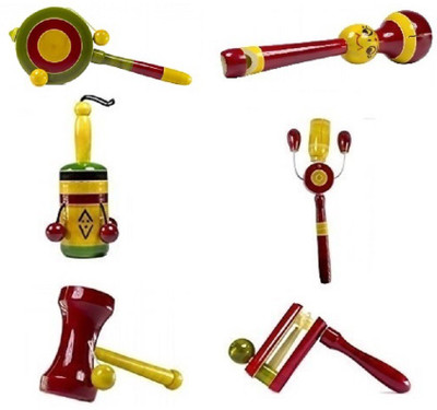 CeeJay Set of 6 Colorful Wooden Baby Toys:Model RA-OW021 Rattle(Multicolor)
CeeJay Set of 6 Colorful Wooden Baby Toys:Model RA-OW021 Rattle(Multicolor)