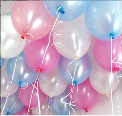 TOYXE Solid 40024 TOY BALLOONS FOR BIRTHDAY, ANNIVERSARY, BABY SHOWER, OFFICE PARTY DECORATION METALLIC HD Balloon(Pink, White, Blue, Pack of 50)
TOYXE Solid 40024 TOY BALLOONS FOR BIRTHDAY, ANNIVERSARY, BABY SHOWER, OFFICE PARTY DECORATION METALLIC HD Balloon(Pink, White, Blue, Pack of 50)