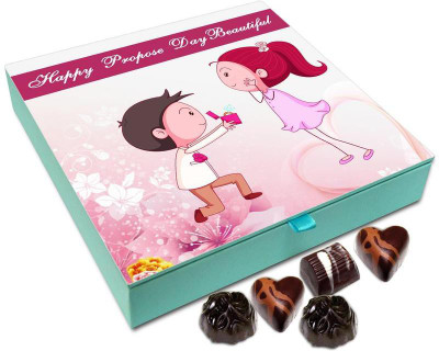 Chocholik Propose Day Gift Box - Happy Propose Day Beautiful Chocolate Box - 9pc Truffles(108 g)
Chocholik Propose Day Gift Box - Happy Propose Day Beautiful Chocolate Box - 9pc Truffles(108 g)