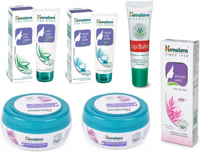 Himalaya Anti Rash Cream, Nipple Care Butter, Lip Balm, Soothing Body Butter, Intimate Wash(Set of 6)
Himalaya Anti Rash Cream, Nipple Care Butter, Lip Balm, Soothing Body Butter, Intimate Wash(Set of 6)