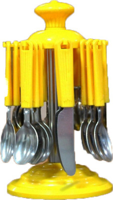 ShopyBucket Design Green Cutlery Set Contain 6 PCs Each Foak, Tea Spoon, Butter Knife And Big Spoon 24 Pcs Stainless Steel Cutlery Set
ShopyBucket Design Green Cutlery Set Contain 6 PCs Each Foak, Tea Spoon, Butter Knife And Big Spoon 24 Pcs Stainless Steel Cutlery Set