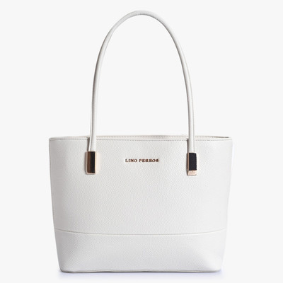 Lino Perros Shoulder Bag(White)