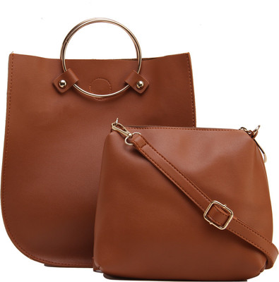 Omnesta Hand-held Bag(Tan)