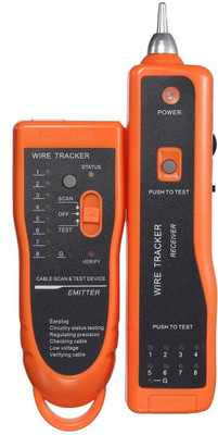 Axcess Wire Tracker Tracer Ethernet LAN Network Cable Tester Telephone phone RJ11/RJ45 Digital Multimeter (8000 Counts) Digital Multimeter(Orange 8000 Counts)
Axcess Wire Tracker Tracer Ethernet LAN Network Cable Tester Telephone phone RJ11/RJ45 Digital Multimeter (8000 Counts) Digital Multimeter(Orange 8000 Counts)