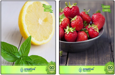 Creative Farmer Combo For Herb Seeds Lemon Basil, Alpine Strawberry Herb Seeds Combo Pack By Creative Farmer Seed(2 per packet)
Creative Farmer Combo For Herb Seeds Lemon Basil, Alpine Strawberry Herb Seeds Combo Pack By Creative Farmer Seed(2 per packet)
