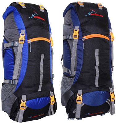 NORDSTROM 0109 Climate Proof Mountain/trekking/Campaign/Backpack 75 Ltrs Royal & Navy Blue with Padded Laptop Sleeve & Rain Cover set of 2 Rucksack - 75 L(Multicolor)
NORDSTROM 0109 Climate Proof Mountain/trekking/Campaign/Backpack 75 Ltrs Royal & Navy Blue with Padded Laptop Sleeve & Rain Cover set of 2 Rucksack - 75 L(Multicolor)