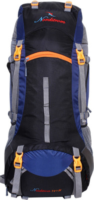 NORDSTROM 0109 Climate Proof Mountain/Hiking/trekking/Campaign /Backpack 75 Ltrs Navy Blue & Black with Padded Laptop Sleeve & Rain Cover Rucksack - 75 L(Multicolor)
NORDSTROM 0109 Climate Proof Mountain/Hiking/trekking/Campaign /Backpack 75 Ltrs Navy Blue & Black with Padded Laptop Sleeve & Rain Cover Rucksack - 75 L(Multicolor)