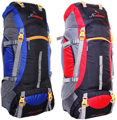 NORDSTROM 0109 Climate Proof Mountain/trekking/Campaign/Backpack 75 Ltrs Royal Blue & Red with Padded Laptop Sleeve & Rain Cover set of 2 Rucksack - 75 L(Multicolor)
NORDSTROM 0109 Climate Proof Mountain/trekking/Campaign/Backpack 75 Ltrs Royal Blue & Red with Padded Laptop Sleeve & Rain Cover set of 2 Rucksack - 75 L(Multicolor)