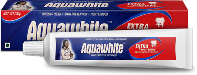 aquawhite Cavity Protection Toothpaste, Pack of 2. (White Toothpaste - 100gm) Toothpaste(200 g)
aquawhite Cavity Protection Toothpaste, Pack of 2. (White Toothpaste - 100gm) Toothpaste(200 g)
