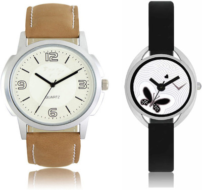 CM LR 016 _VT 01 Stylish Dial Men & Women Watch - For Couple