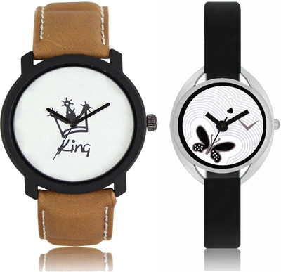 CM LR 018 _VT 01 Stylish Dial Men & Women Watch - For Couple