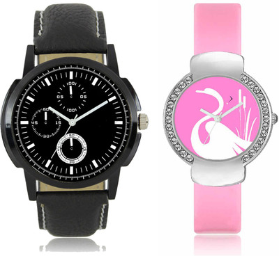 CM LR 013 _VT 24 Stylish Dial Men & Women Watch - For Couple