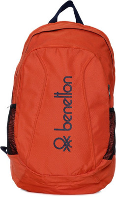 United Colors of Benetton Shaped Bag With Contrast Side Pockets 24 L Backpack(Orange)
United Colors of Benetton Shaped Bag With Contrast Side Pockets 24 L Backpack(Orange)