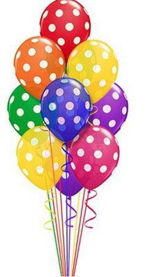 AMFIN Solid AMFIN® Polka Dot Balloons Multicolor (Pack Of 30) Balloon(Multicolor, Pack of 30)
AMFIN Solid AMFIN® Polka Dot Balloons Multicolor (Pack Of 30) Balloon(Multicolor, Pack of 30)