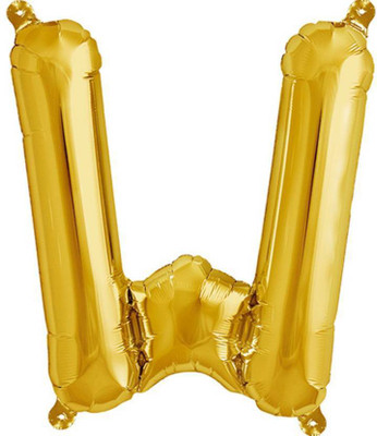 Theme My Party Solid Solid W Letter Balloon (Gold, Pack of 1) Balloon(Gold, Pack of 1)
Theme My Party Solid Solid W Letter Balloon (Gold, Pack of 1) Balloon(Gold, Pack of 1)
