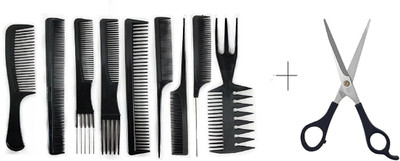 Confidence Professional Hair Comb Set For Women & Girls | Hair Comb Set For Men, 1 Hair Cuttings Scissors(Set of 10)
Confidence Professional Hair Comb Set For Women & Girls | Hair Comb Set For Men, 1 Hair Cuttings Scissors(Set of 10)