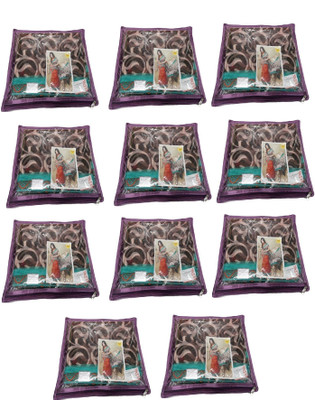 Addyz Plain Pack of 11 Pieces Plain Single Satin Saree Cover Salwar Suit Kamiz Cover Up to 1 Saree or Salwar in Each Saree Storage Bag(Purple)
Addyz Plain Pack of 11 Pieces Plain Single Satin Saree Cover Salwar Suit Kamiz Cover Up to 1 Saree or Salwar in Each Saree Storage Bag(Purple)