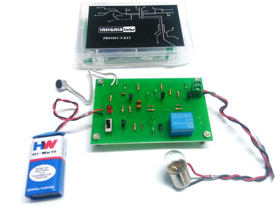 INSIGNIA LABS CLAP SWITCH BASED LIGHT/BULB CONTROL PROJECT KIT ELECTRONIC SCHOOL COLLEGE PROJECT(Multicolor)
INSIGNIA LABS CLAP SWITCH BASED LIGHT/BULB CONTROL PROJECT KIT ELECTRONIC SCHOOL COLLEGE PROJECT(Multicolor)