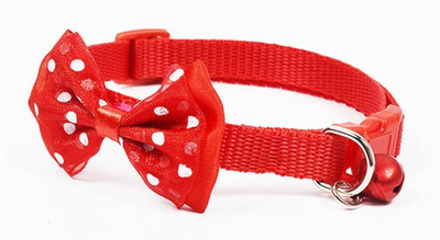 Pets Empire Pet Collar Adjustable Bow-Tie Dog Cat Collar with Bell Breakaway Buckle Bowknot 1 Piece Plain Dog Collar Charm(Red, Round)
Pets Empire Pet Collar Adjustable Bow-Tie Dog Cat Collar with Bell Breakaway Buckle Bowknot 1 Piece Plain Dog Collar Charm(Red, Round)