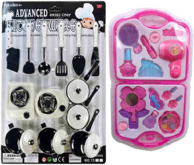 P17 collection combo of Kitchen Unit Play & Fashion Beauty Set