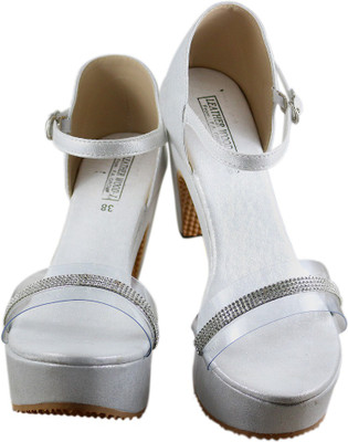 Leatherwood1 Women White Heels