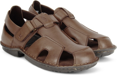 Hush Puppies Men Brown Sandals