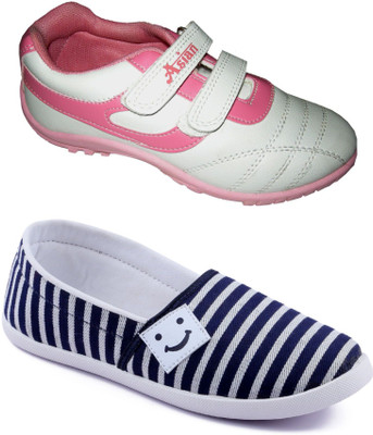 Asian Women's casual shoes combo pack of 2 Slip On Sneakers For Women(Multicolor
Asian Women's casual shoes combo pack of 2 Slip On Sneakers For Women(Multicolor